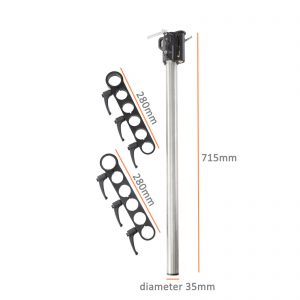 Accessory mount 280MM - SET
