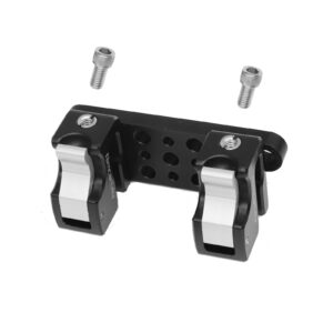 Aluminum plate with threaded holes - set