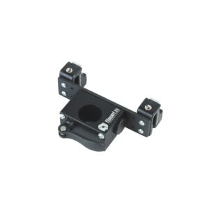 Aluminum plate Set with 35mm pipe holder +2x Quick clamp with threaded hole and adapter 3/8" to 1/4"