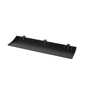 Keyboard Shelf With 3x Quick clamp with threaded hole and adapter 3/8" to 1/4"
