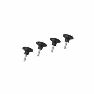 Set of screws for top shelf